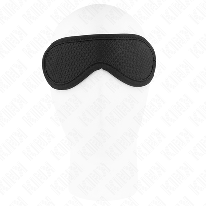 KINK - BANDAGE TEXTURE SCALE AVEC BORD RECOUVERT NOIR 20 x 7 CM KINK MASKED ALLURE