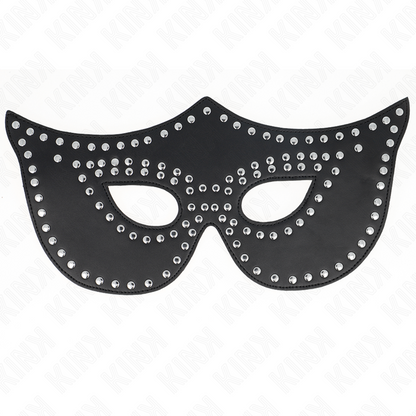 KINK - MASQUE EN CUIRETTE À RIVETS MODÈLE 2 30 x 12 CM KINK MASKED ALLURE