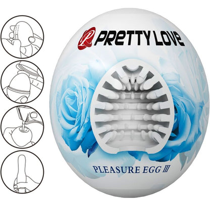 PRETTY LOVE - MASTURBATEUR POUR HOMME BLANC D'OEUF PRETTY LOVE PARTY UP