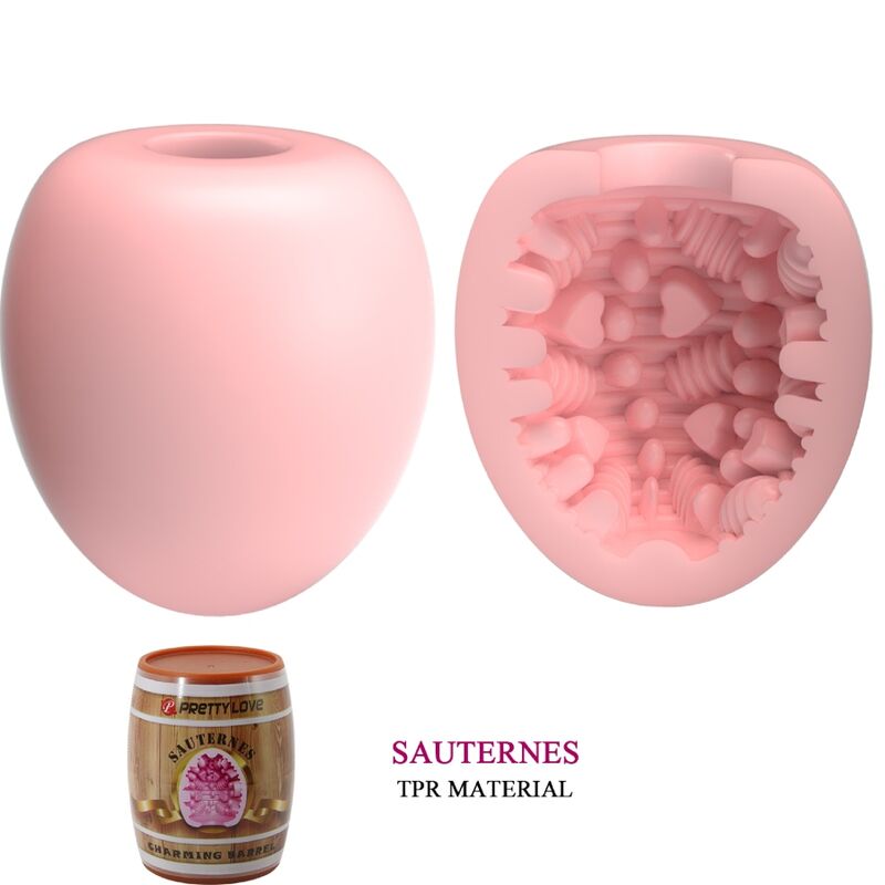 PRETTY LOVE - MASTURBATEUR POUR HOMME OEUF ROSE MODÈLE 2 PRETTY LOVE FLIRTATION