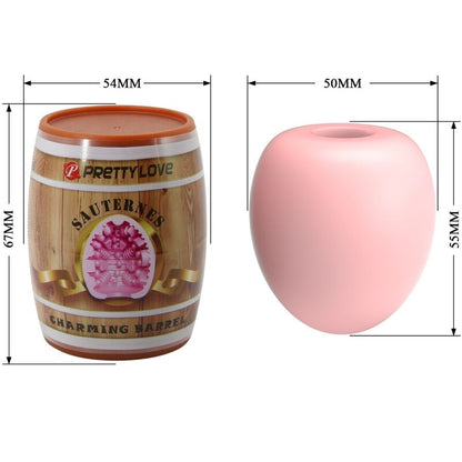 PRETTY LOVE - MASTURBATEUR POUR HOMME OEUF ROSE MODÈLE 2 PRETTY LOVE FLIRTATION