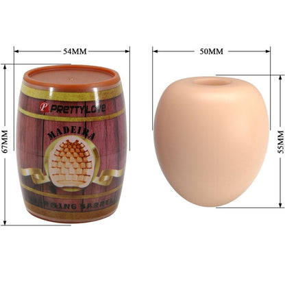 PRETTY LOVE - MASTURBATEUR POUR HOMME MODÈLE CHAIR D'OEUF 2 PRETTY LOVE FLIRTATION