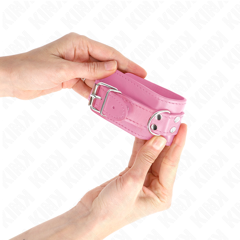 KINK - APPUI-POIGNETS SIMPLES ROSE RÉGLABLE 20-23 CM X 5,5 CM KINK WRIST RESTRAINT
