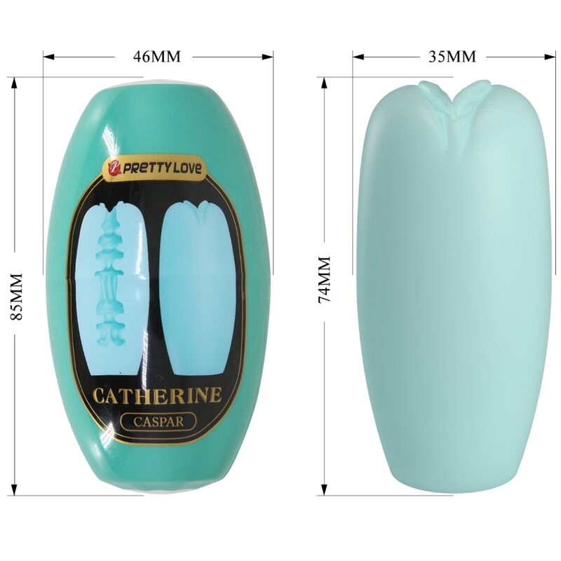 PRETTY LOVE - MASTURBATEUR HOMME CATHERINE VERT PRETTY LOVE FLIRTATION