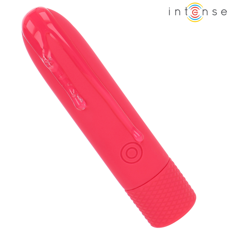 INTENSE - SYMONE BULLET VIBRANT RECHARGEABLE USB 8 VIBRATIONS ROUGE 10 X 2,2 CM INTENSE FUN TOYS