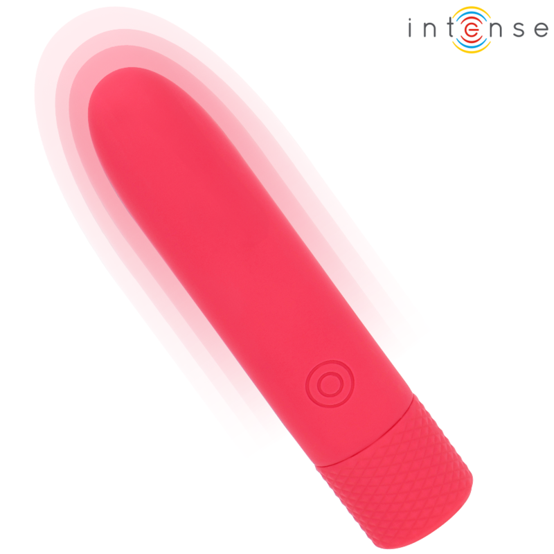 INTENSE - SYMONE BULLET VIBRANT RECHARGEABLE USB 8 VIBRATIONS ROUGE 10 X 2,2 CM INTENSE FUN TOYS