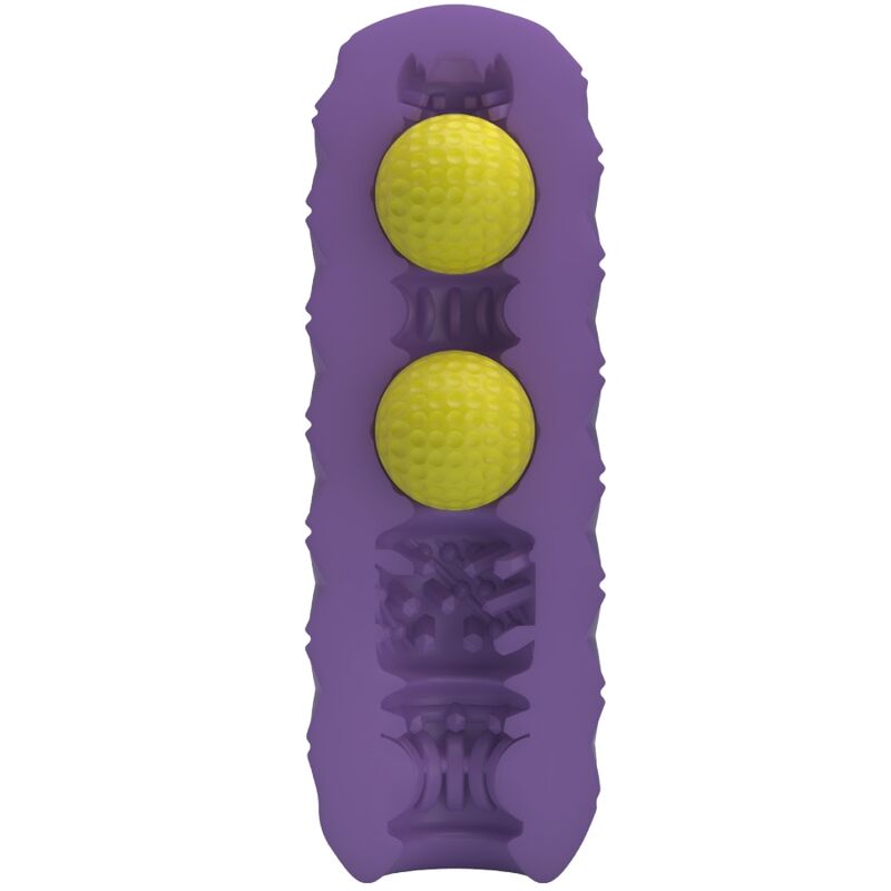 PRETTY LOVE - MASTURBATEUR POUR HOMME À DEUX BOULES VIOLET PRETTY LOVE