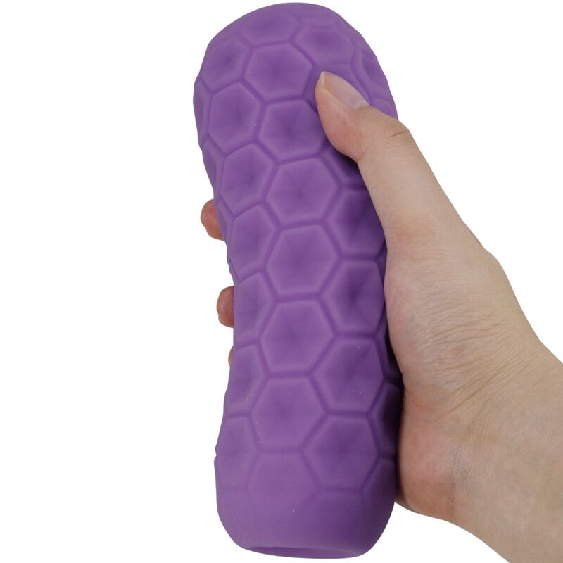 PRETTY LOVE - MASTURBATEUR POUR HOMME À DEUX BOULES VIOLET PRETTY LOVE
