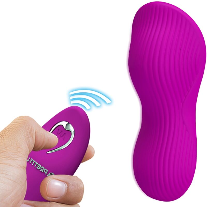 PRETTY LOVE - ROMARIO STIMULATEUR DE CLITORIS À LAY-ON TÉLÉCOMMANDE ROSE PRETTY LOVE PARTY UP