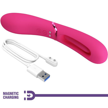 ROMANCE - VIBRATEUR POINT G LEXIE 7 VIBRATIONS ROSE ROMANCE