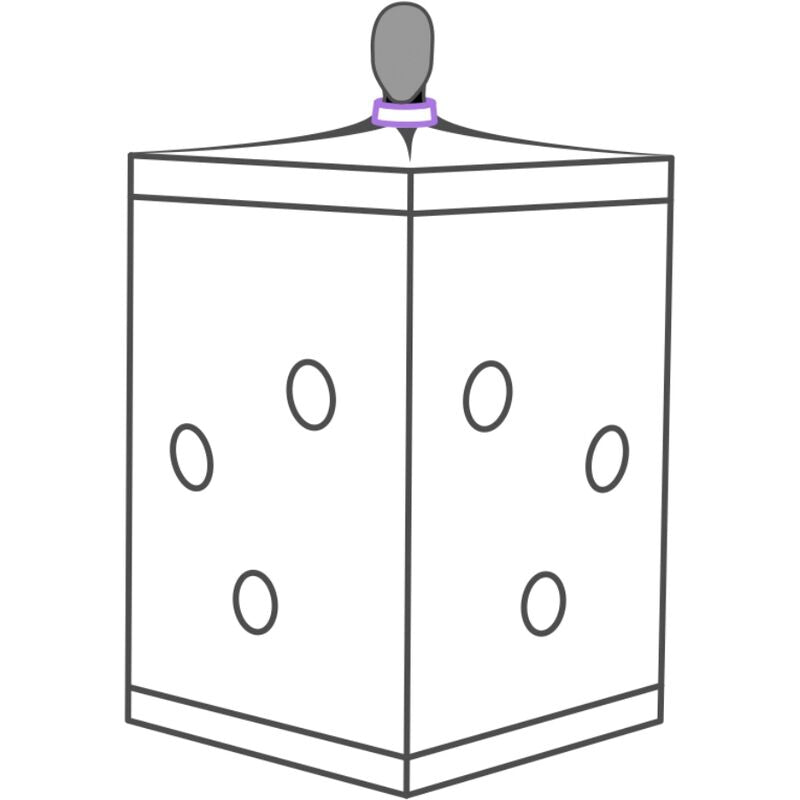 SECRET DOME - KINK CLUB CABINE SCANDALE PURPLE SECRET DOME