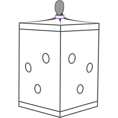 SECRET DOME - KINK CLUB CABINE SCANDALE PURPLE SECRET DOME