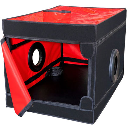 SECRET DOME - KINK CLUB LA NICHE CABINE NOIR ET ROUGE SECRET DOME