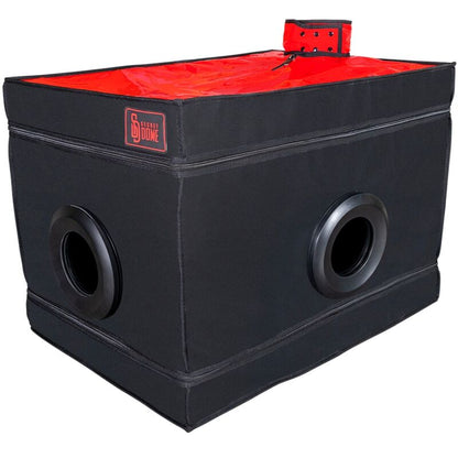 SECRET DOME - KINK CLUB LA NICHE CABINE NOIR ET ROUGE SECRET DOME
