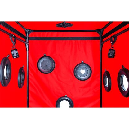 SECRET DOME - KINK CLUB CABIN SCANDALE NOIR ET ROUGE SECRET DOME