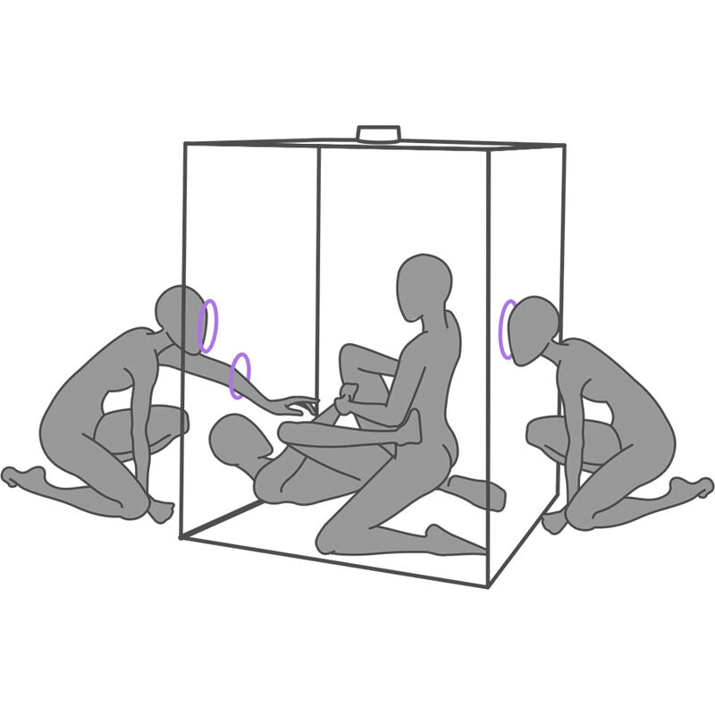 SECRET DOME - KINK CLUB CABINE SCANDALE PURPLE SECRET DOME