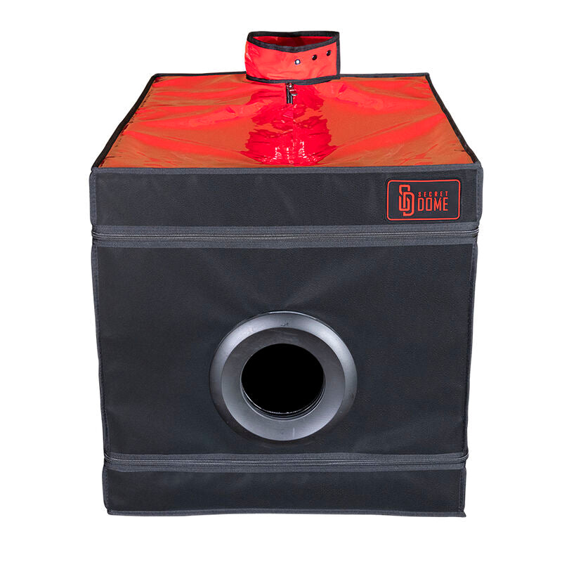 SECRET DOME - KINK CLUB LA NICHE CABINE NOIR ET ROUGE SECRET DOME
