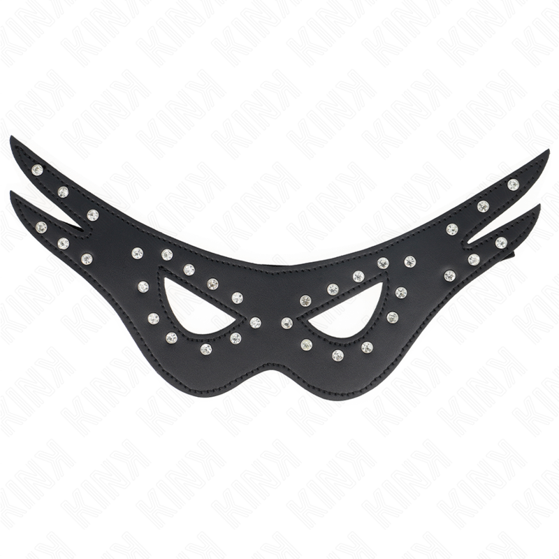 KINK - MASQUE SEXY EN CUIRETTE MODÈLE 2 27 x 13 CM KINK MASKED ALLURE