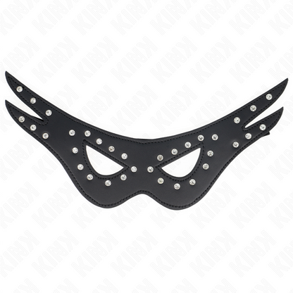 KINK - MASQUE SEXY EN CUIRETTE MODÈLE 2 27 x 13 CM KINK MASKED ALLURE