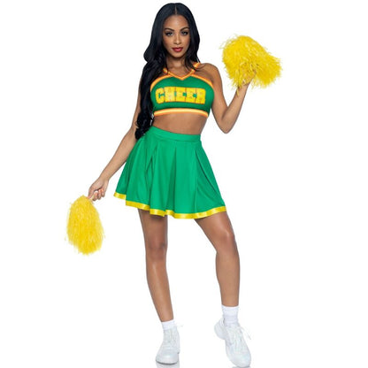 LEG AVENUE - COSTUME POM-POM GIRLS VERT M/L LEG AVENUE COSTUMES