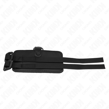 KINK - ANNEAU PÉNIS EN CUIR AVEC SANGLES RÉGLABLES KINK RING POWER