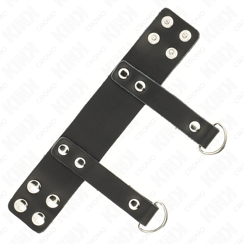 KINK - ANNEAU PÉNIS AVEC ANNEAUX EN FORME DE « D » 18,5 X 3,3 CM KINK RING POWER
