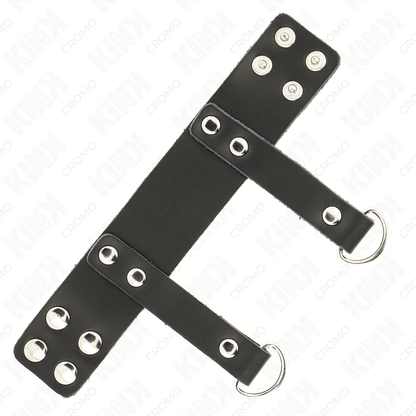 KINK - ANNEAU PÉNIS AVEC ANNEAUX EN FORME DE « D » 18,5 X 3,3 CM KINK RING POWER