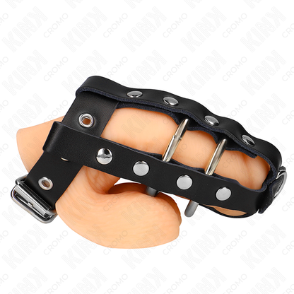KINK - CAGE À PÉNIS RÉGLABLE AVEC SERRURE KINK RING POWER