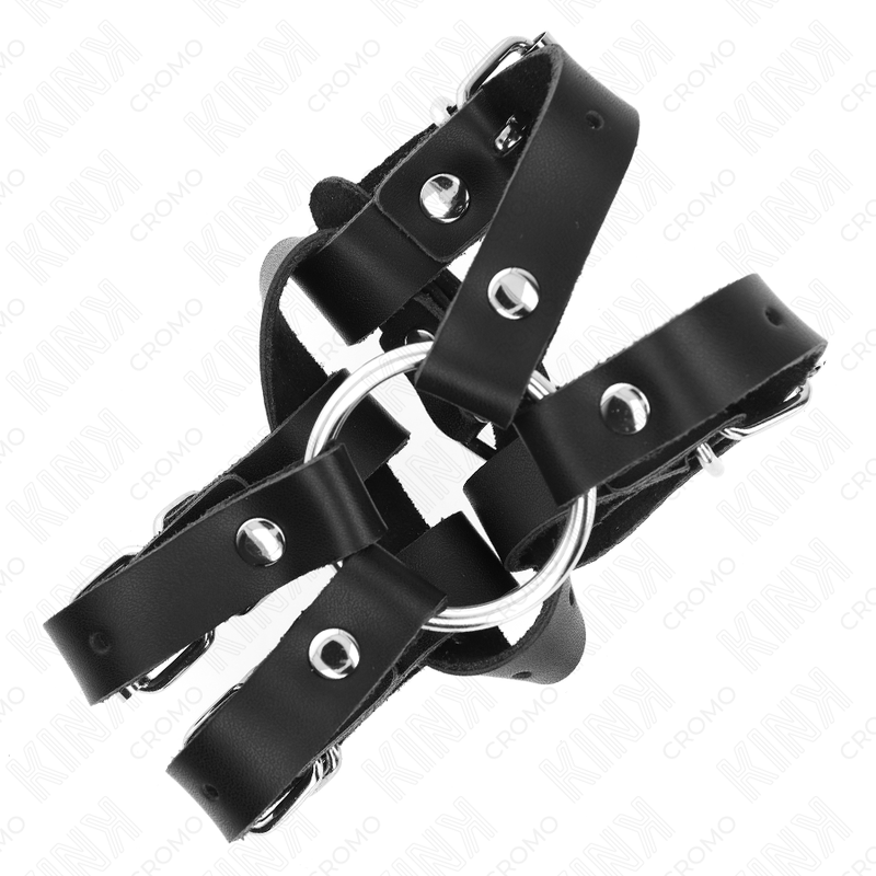 KINK - ANNEAU PÉNIS AVEC PLUSIEURS SANGLES RÉGLABLES KINK RING POWER
