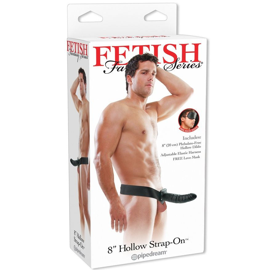 FETISH FANTASY SERIES - SANGLE CREUSE FETISH FANTASY 19 CM NOIR FETISH FANTASY SERIES