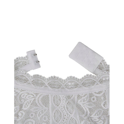 SUBBLIME - 953850 BODY DENTELLE BLANC S/M SUBBLIME BODYSTOCKINGS
