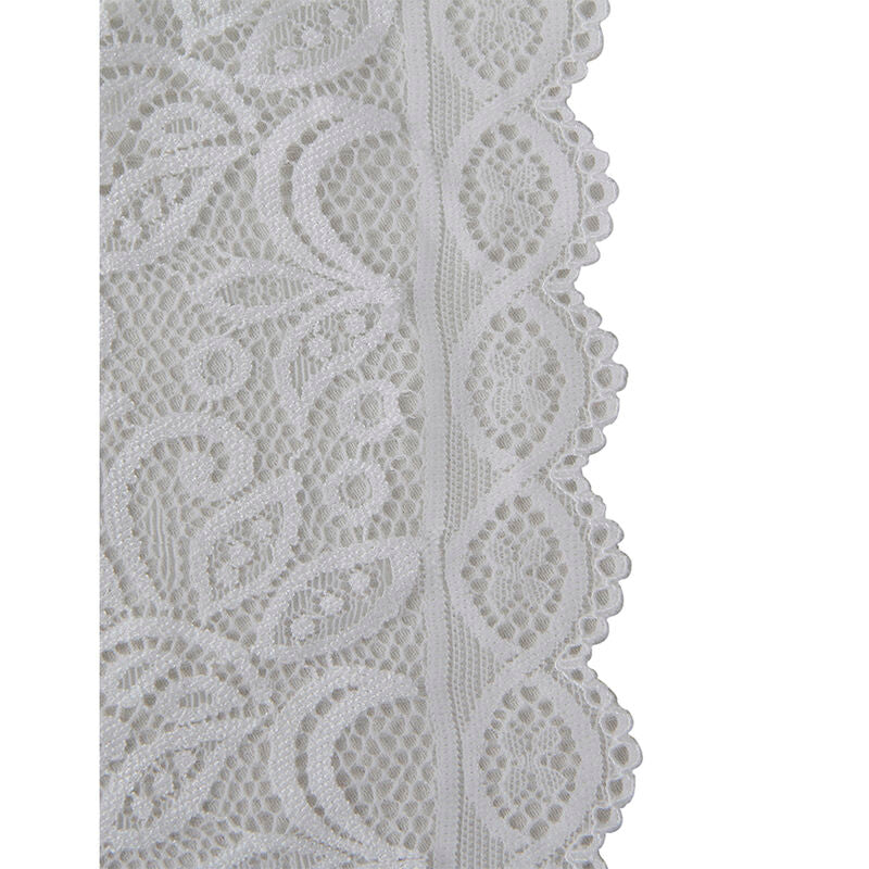 SUBBLIME - 953850 BODY DENTELLE BLANC S/M SUBBLIME BODYSTOCKINGS