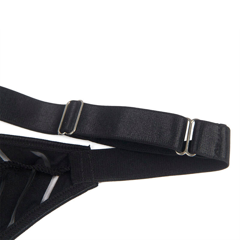 SUBBLIME - 954154 BODY AVEC PORTE-JARRETELLES NOIR L/XL SUBBLIME BODYSTOCKINGS
