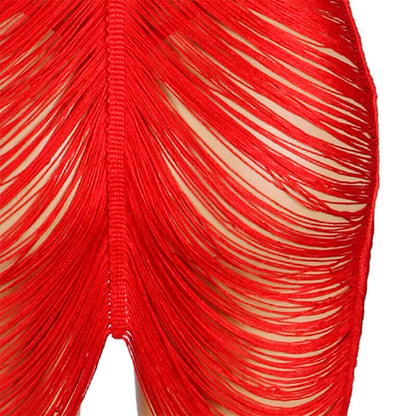 SUBBLIME - 954253 ROBE À BRETELLES + STRING ROUGE L/XL SUBBLIME SETS