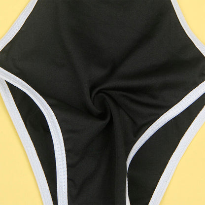 SUBBLIME - 954307 COSTUME DE FEMME SEXY NOIR/BLANC S/M SUBBLIME COSTUMES