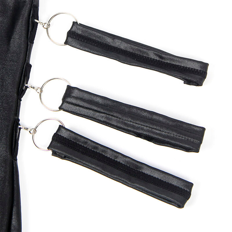 SUBBLIME - 954413 BODY BONDAGE EN CUIR NOIR L/XL SUBBLIME DRESSES