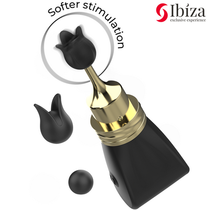 IBIZA - STIMULATEUR DE CLITO 3 TÊTES BOW IBIZA TECHNOLOGY