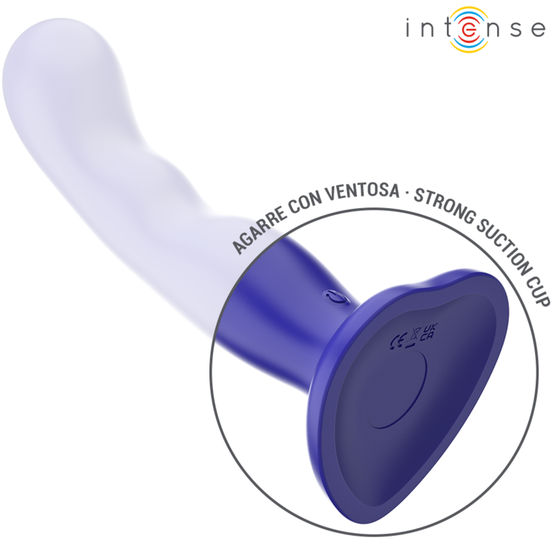 INTENSE - SHORTY VIBRATEUR AVEC VENTOUSE TÉLÉCOMMANDE BLEUE INTENSE FUN TOYS