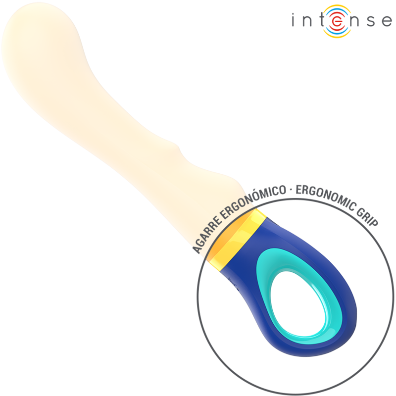 INTENSE - VIBRATEUR POINT G JAUNE SHAGGY INTENSE FUN TOYS