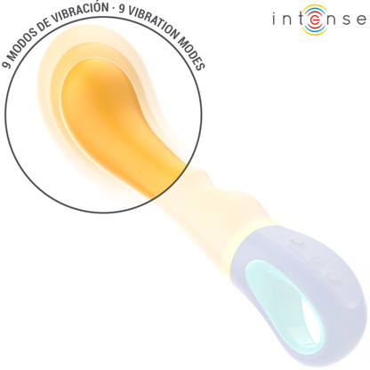 INTENSE - VIBRATEUR POINT G JAUNE SHAGGY INTENSE FUN TOYS