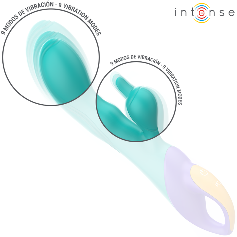 INTENSE - FRED VIBRATEUR RABBIT BLEU INTENSE FUN TOYS