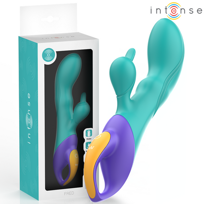 INTENSE - FRED VIBRATEUR RABBIT BLEU INTENSE FUN TOYS