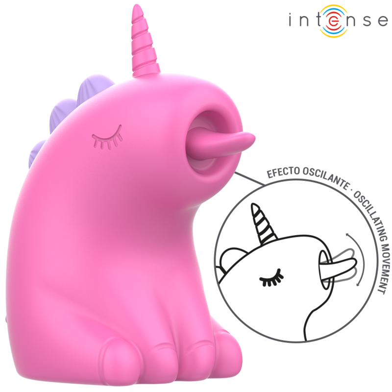 INTENSE - STIMULATEUR DE LANGUE ROTATIF À 360° PINKIE INTENSE FUN TOYS