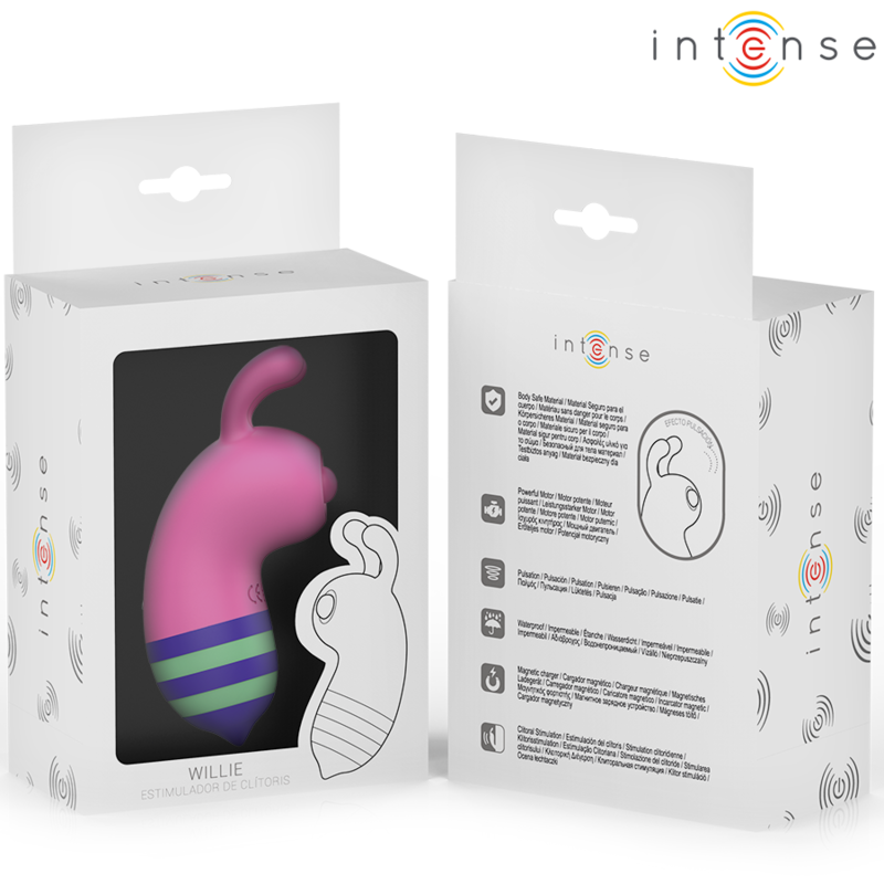 INTENSE - STIMULATEUR DE LANGUE À PULSATION WILLIE INTENSE FUN TOYS