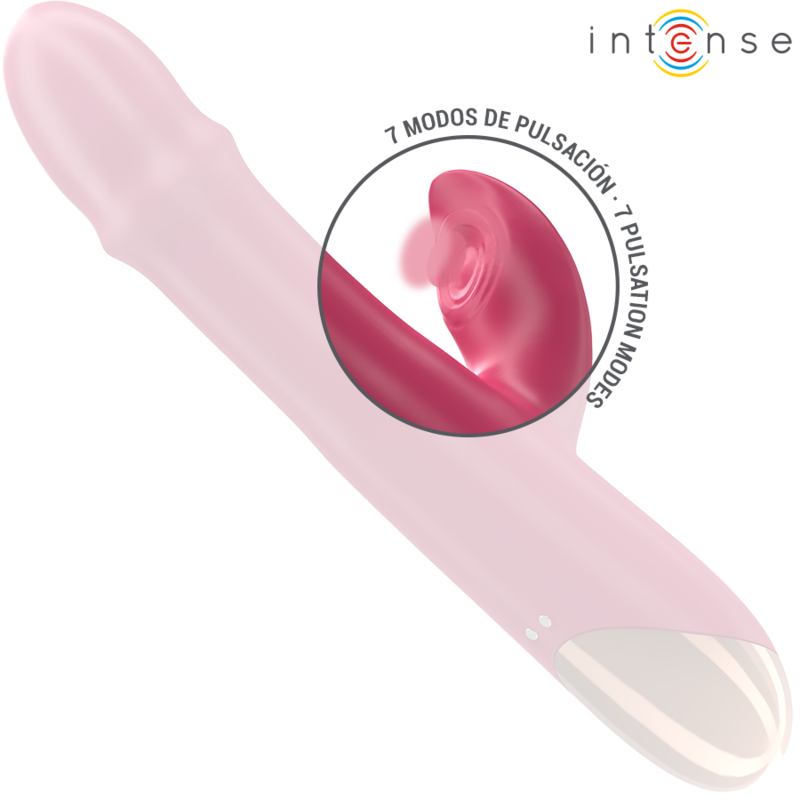INTENSE - CHLOE VIBRATEUR MULTIFONCTION 3 EN 1 ROUGE INTENSE FUN TOYS