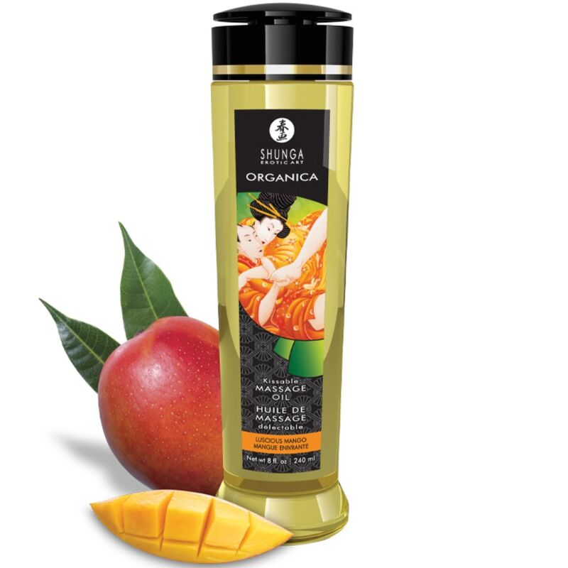 SHUNGA - HUILE DE MASSAGE BIO MANGO 240 ML SHUNGA OILS