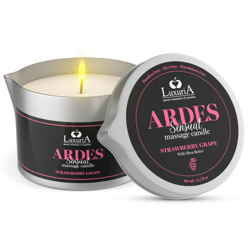 INTIMATELINE LUXURIA - BOUGIE DE MASSAGE AU RAISIN INTIMATELINE