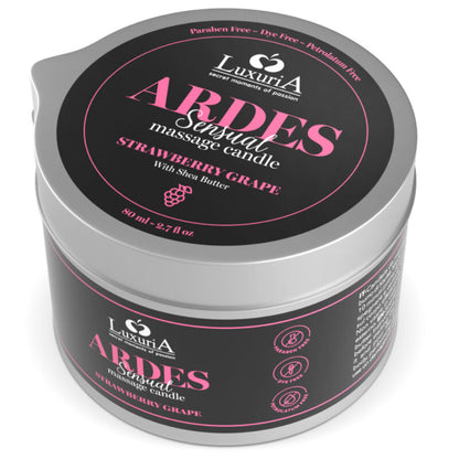 INTIMATELINE LUXURIA - BOUGIE DE MASSAGE AU RAISIN INTIMATELINE