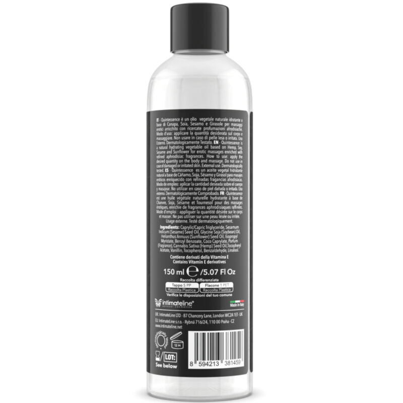 INTIMATELINE LUXURIA - HUILE DE MASSAGE CHOCOLAT 150 ML INTIMATELINE