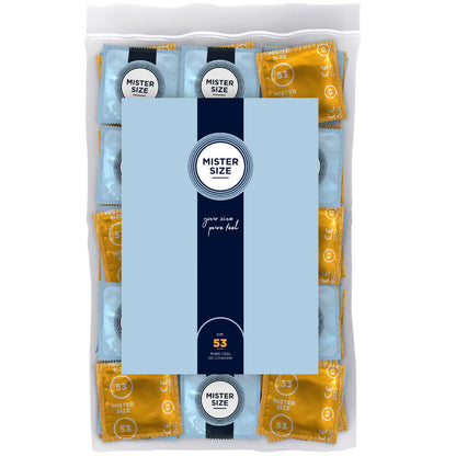 MISTER SIZE - PRÉSERVATIF TAILLE M 53 MM (100 UNITÉS) MISTER SIZE
